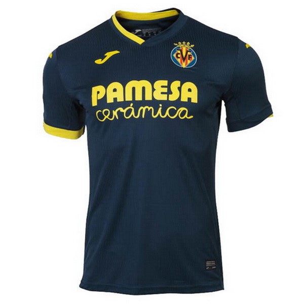 Tailandia Camiseta Villarreal Segunda Equipación 2020-2021 Azul